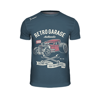 Retro Garage Hotrod przód - Jumper Sport