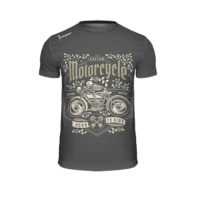 Skull Motorcycle przód - Jumper Sport