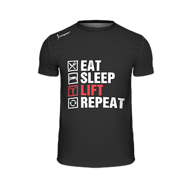 eat sleep lift repeat przód - Jumper Sport